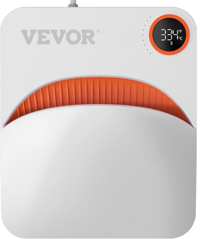 VEVOR Heat Press, 15 x 18 cm, Sublimation Transfer Hot Press Machine Multifunctional Teflon Coating Easy Iron Press for T-Shirts, Bags, Pillows