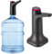 Elektrische Wasserflaschen Pumpe USB Wiederaufladbar Lade Automatische Wasserflaschenpumpe Trinkwasserpumpe Wasserspender Wasserpumpe Für Home Office Küchen Camping Schwarz