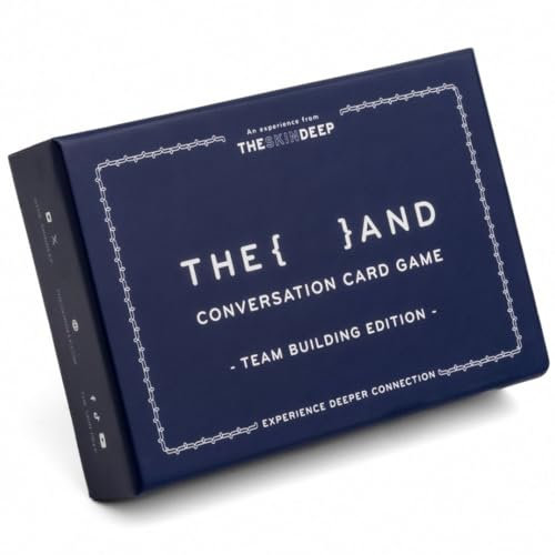 {THE AND} Team Building Edition - 199 Conversation Card Game für bessere Teams - Eisbrecher-Fragen, um sich kennenzulernen und Teamchemie zu fördern
