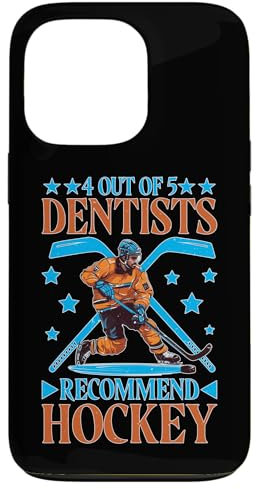 iPhone 13 Pro 4 Out Of 5 Dentists Recommend Hockey Ice Hockey Fan Gear Case
