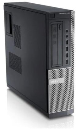 Ordenador de sobremesa con Windows XP Professional de 32 bits, Intel, 4 GB de RAM, 240 GB de SSD, Reproductor de DVD, Wi-FI, Puerto COM RS232, con CD para recuperación y formato, Reacondicionado