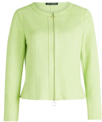 Betty Barclay Damen Blazer-Jacke mit Reißverschluss Opaline Green,42