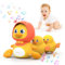 Gofimyee Musik Enten Spielzeug, Baby Spielzeug für 1, 2 und 3-Jahre alte Kinder, Early Education Sound Spielzeug mit Lullaby, einschließlich Einer großen Ente, Zwei kleine Enten und Batterien