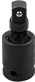 BWBVHRHZY 360 Degree Swivel Knuckle Joint Air Impact Wobble Socket Adapter Hand Tool 1/2 3/8 1/4(3-8)