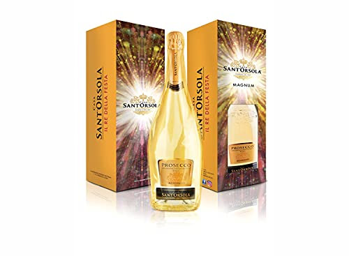 SANT'ORSOLA Prosecco D.O.C. Millesimato Magnum Gift Pack 1x1500ml (Lot de 6)