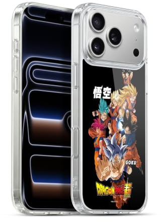 Head Case Designs Offizielle Dragon Ball Super Goku Universe Survival Characters Gelhülle [Militärischer Schutzgrad] Kompatibel Mit Apple iPhone 17 Pro Max Und Kompatibel Mit MagSafe