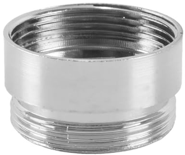 Gutol Adattatore per rubinetto, adattatore per rubinetto con filettatura maschio M22 a filettatura femmina M22, adatto per rubinetti da cucina e da bagno (22 mm-22 mm)