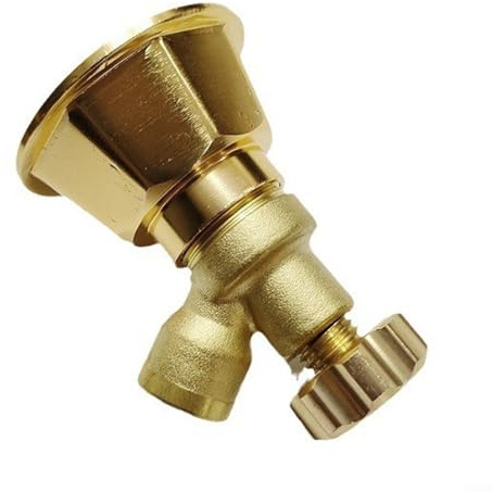 Helilyco Verstellbare Zerstäubungsdüse aus Aluminium für landwirtschaftliche Zyklon-Sprinkler, 14 x 1,5 mm Gewinde, 1 Stück