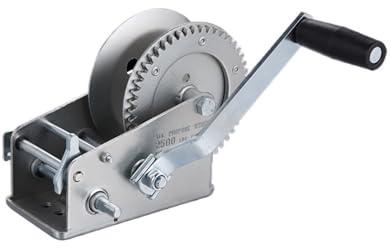 Trailer Winch Winches Hand Boat Trailer Winch with Oran Belt Webbing Strap