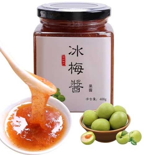 DAMAICHUHAI Sauce aux Prunes (Sauce de Prune) Coréenne Authentique 400g - Confiture de Prunes Salée & Acidulée pour Accompagner Vos Plats, Idéale pour Marinade, Nems, Porc ou Tofu