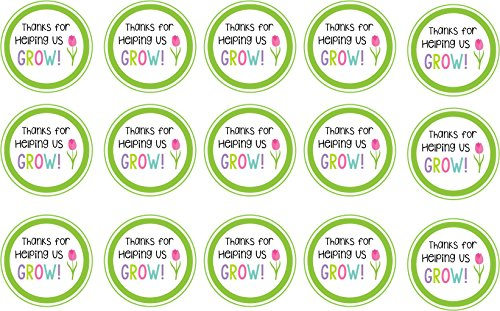 15 x 2 inch cupcake toppers thank you teacher edible wafer paper