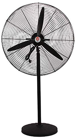 LP Fans Ventilateur sur PiéDestal Oscillant, Ventilateurs Industriels sur Pied à Grande Vitesse, 3 Vitesses, pour Chambre, Bureau, Boutique, Maison, Usine