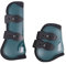 QHP Gamaschen-Set vorne und hinten 4er Set Polyurethan mit Neoprenfutter (Pony, dunkelgrün)