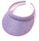 LAIYUTING Polychrome Sun Visors for Women Men, Wicking UV Protection Sport Cap, Long Adjustable, Hat for Golf Cycling Fishing Tennis Running Jogging, Purple