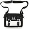 Kawaii Umhängetasche Cartoon Katze Stickerei Kleine Messenger Schulter Handtasche Schwarz