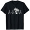 Herzschlag Palmen T-Shirt