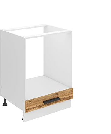 Belini Unterschrank SDP 60 cm, ohne Arbeitsplatte, Wotan-Eiche