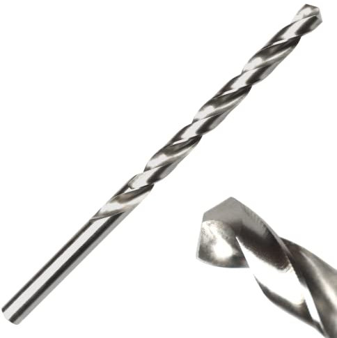 Spiralbohrer extra lang Metallbohrer DIN 340 überlange Bohrer - HSS-G (HSS M2), 3,4