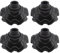 Sharplace 4Pcs Moon Chair Leg Protectors Outdoor Chair Leg Tips Caps Reusable Replacement Replaceable Chair Feet Floor Protectors for Camping Gardens, 15mm