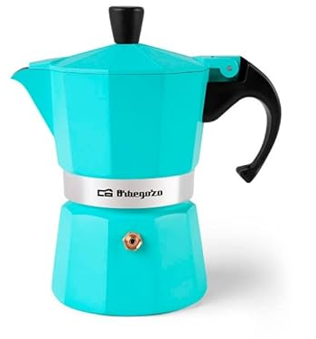 Orbegozo Cafetière italienne KFV345 3 tasses menthe