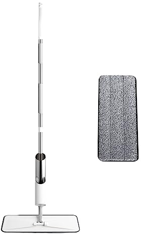 kasmole Pisos con mopa en Aerosol | Piso trapeador en Aerosol Microfibra | Botella Agua Gran Capacidad, trapeador Multifuncional con rociador para Pisos