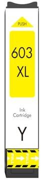 Cartridgeify 603XL Druckerpatronen Kompatibel mit Epson 603 XL Gelb, für Workforce WF-2810 WF-2830 WF-2835 WF-2840 WF-2850, Expression Home XP-2100 XP-2105 XP-3100 XP-3105 XP-3150 XP-4100 XP-4105