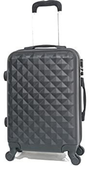 CELIMS - Valise Cabine | Valise 55x35x25cm | Bagage Cabine | Légère et Rigide | Noir