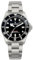 TACTICAL FROG Thorn Uhren für Herren, 39 mm, Titan-Tauchuhr, PT5000, automatisch, mechanisch, Saphirglas, leuchtend, bis 200 m wasserdicht, SHY036 Blau, Schwarzes Zifferblatt, Classic