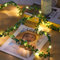 Ariceleo Artificial Garland USB Fairy Lights - 1 Pack 5m/16.4ft | 50 LED Vine Twinkle String Lights with Remote | Timer | 8 Modes | Copper Wire | Ideal for Party, Wedding, Christmas | Warm White