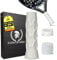 GRIP PADEL ANTIVIBRAZIONE | Include Grip + Anello e 3 Straps per un installazione facile | Accessori padel per Uomo e Donna | IMPUGNATURA racchetta padel antivibrazione | Grip padel OTTAGONALE