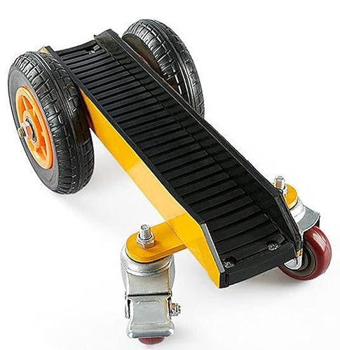 Heavy Duty Panel Dolly - Furniture Mover Trolley with Solid Tyre Wheels, 660LBS Capacity for Sheet Material Glass Plywood on Window Frame and Door