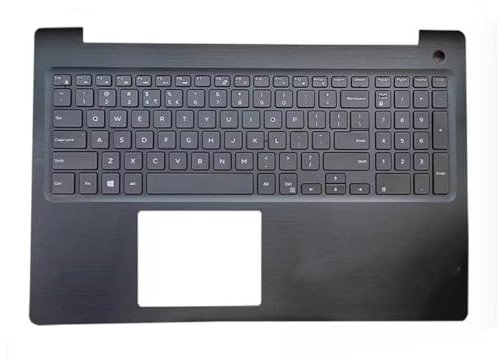 WANGHUIH Upper Palmrest Case N0n-Backlit Keyboard Compatible with Dell Inspiron 15 5570 5575 Laptop 08D7T9 Black