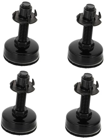 HOMSFOU 4stücke Adjustable Furniture Levelers Verstellfüße Für Stabile Möbel Für Tische Stühle Und Regale Einfache Höhenanpassung Für Zuhause Büro Und Garten