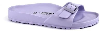 Birkenstock Madrid Eva 1029942 Purple Fog Lilla Ciabatte Donna Gomma Fibbia 37