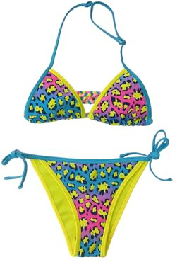 JOPHY & CO. Maillots de bain pour filles et enfants deux pièces ensemble bikini Beachwear réglable cod.5300, 6 ans