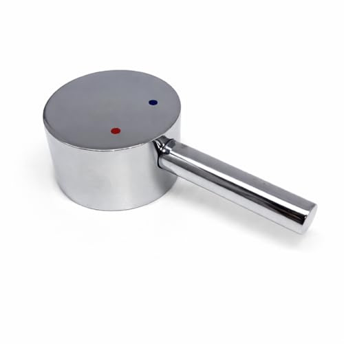 Xcel Home HD149 Chrome Sink Tap Handle | Hot and Cold Lever Replacement