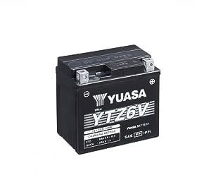 - YUASABATTERIE MOTO YUASA AGM YTZ6V 12V 5.3AH 90A