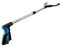 Herramienta de agarre para recoger, 32 pulgadas, plegable, herramienta de alcance para palo de recogida de garra de basura, recogedor de arena, extensión de brazo (BLUE1)