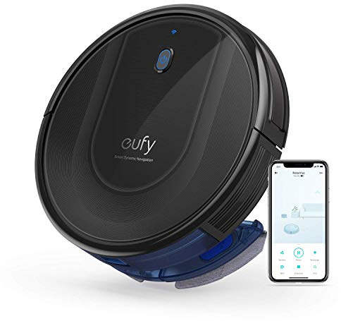 eufy RoboVac G10 Hybrid, Robot Vacuum Cleaner with Mop, Smart Dynamic Navigation, 2-in-1 Sweep and Mop, Wi-Fi, 2000Pa Strong Suction, Quiet, Self-Charging Robotic Vacuum, Hard Floors Only.