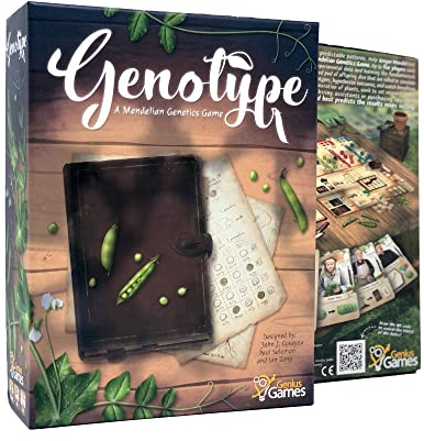 Genotype: Mensa preisgekröntes Genetik-Brettspiel über Mendel's Pea Plants