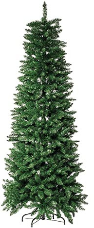 ALBERO DI NATALE SLIM (H.180 CM - BASE 75 CM / 738 RAMI)