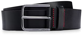 HUGO Herren Gerik_sz35 Belt, Black1, 115 EU