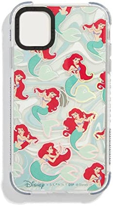 Skinnydip Disney iPhone 12 Pro Max Case - Little Mermaid Ariel Princess Protective Shockproof Cover, Slim & Lightweight, Anti-Scratch, Anti-Slip, Cute Case for Girls Made From Recycled Plastics