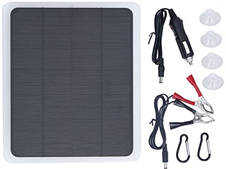 TKSE 20w Solarpanel, 12v Solarpanel Autobatterieladegerät Für Auto Boot Flugzeuge Satelliten Raumstationen Polykristallines Solarpanel Solarmodul