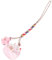 PRETYZOOM Maneki Neko Japonai Pendentif Porte , Chat Chinois En CéRamique Avec Cloche, DéCoration Pour CléS, TéLéPhone, Voiture De Chance