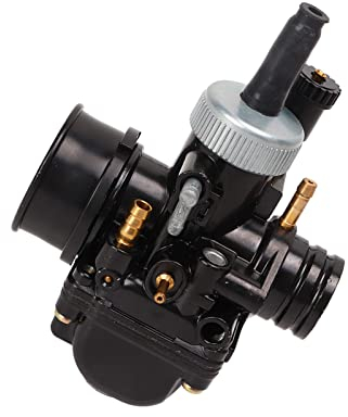 Yctze 19mm Vergaser, Motorrad Power Jet Carb Racing Performance Motorrad Vergaser Vergaser Ersatz für 2-Takt-50-cc-Scooter-ATV