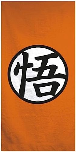 empireposter Dragon Ball - Logo - Mikrofaser Handtuch - 70x140 cm - Strandtuch Badetuch