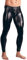 Caxndycing Herren Legging Wetlook Skinny Hose Lack Leder Leggings Tights mit Bulge Beutel Stretch Kunstlederhose Slim Fit Gerader Schnitt Erotik Pants Männer Schwarz Leggings Lange Hose