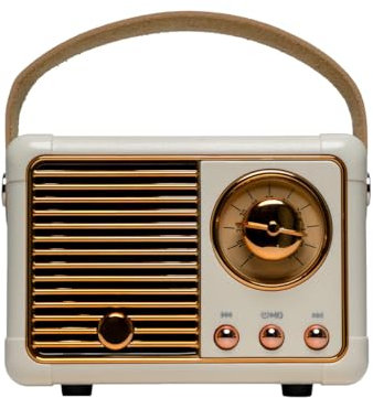 Denver Retro BT Lautsprecher BTP-203 weiß