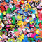 Keismodye 100 Pcs Shoe Charms Collection Featuring Animals, Plants, Foods, Aircraft & More - Shoe Decoration Charms for Shoe & Bracelet Wristband Party Gifts